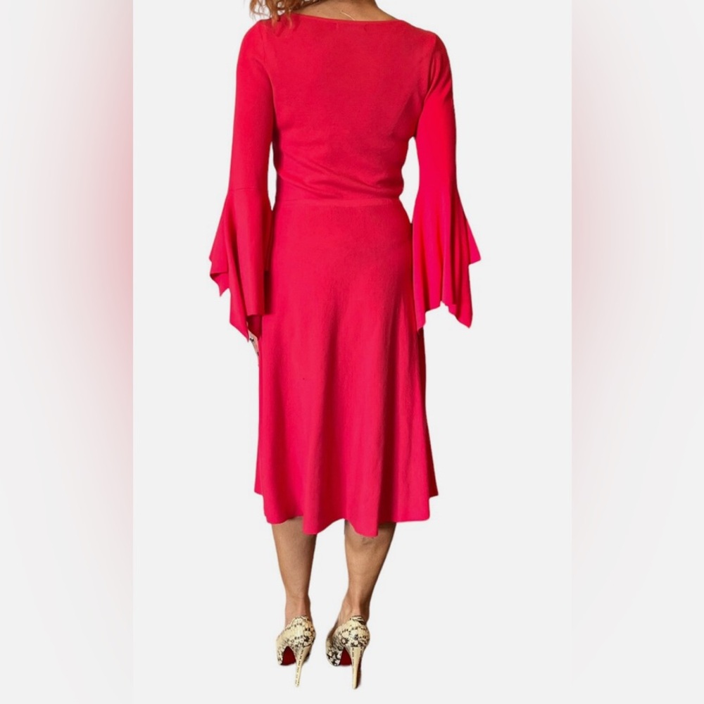 Banana Republic Pink Knit Handkerchief Sleeve Dress - Picture 2 of 15